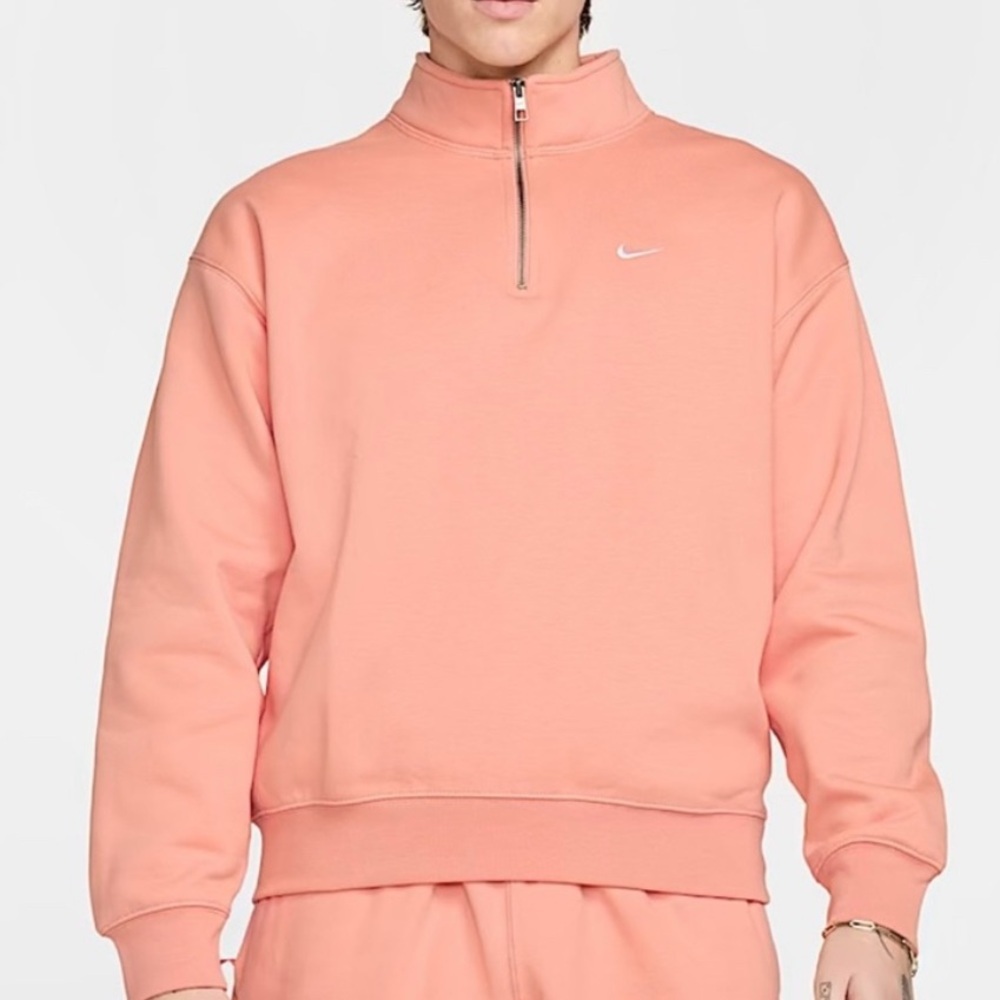 Nike Men's Coral Zip-Up Sweater